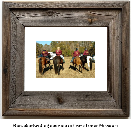 horseback riding near me in Creve Coeur, Missouri